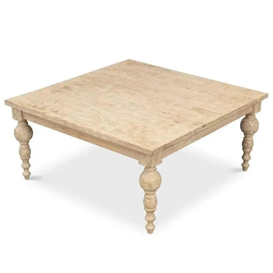 Jocelyn Square Coffee Table - LOOMLAN - Sarreid - Coffee Tables