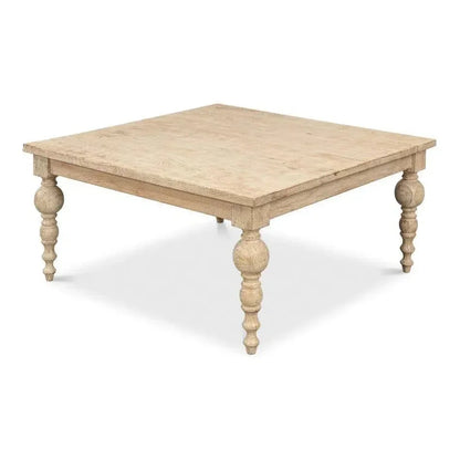 Jocelyn Square Coffee Table - LOOMLAN - Sarreid - Coffee Tables