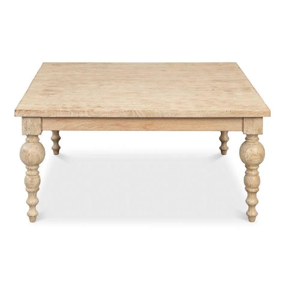 Jocelyn Square Coffee Table - LOOMLAN - Sarreid - Coffee Tables