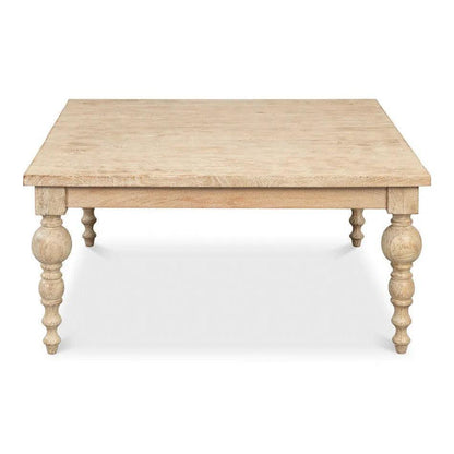 Jocelyn Square Coffee Table - LOOMLAN - Sarreid - Coffee Tables