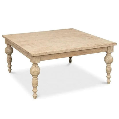 Jocelyn Square Coffee Table - LOOMLAN - Sarreid - Coffee Tables