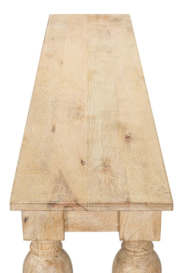 Jocelyn Wooden Rectangular Console Table - LOOMLAN - Sarreid - Console Tables