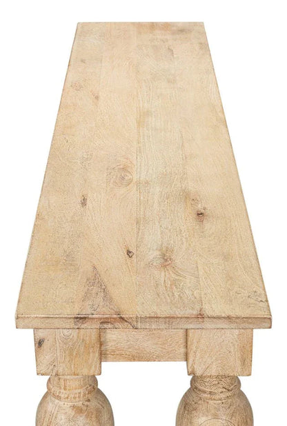 Jocelyn Wooden Rectangular Console Table - LOOMLAN - Sarreid - Console Tables