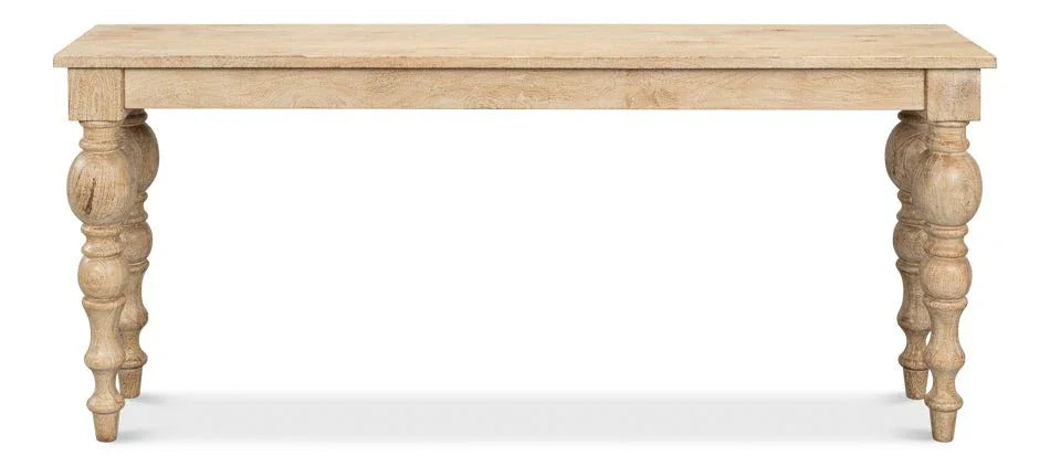 Jocelyn Wooden Rectangular Console Table - LOOMLAN - Sarreid - Console Tables