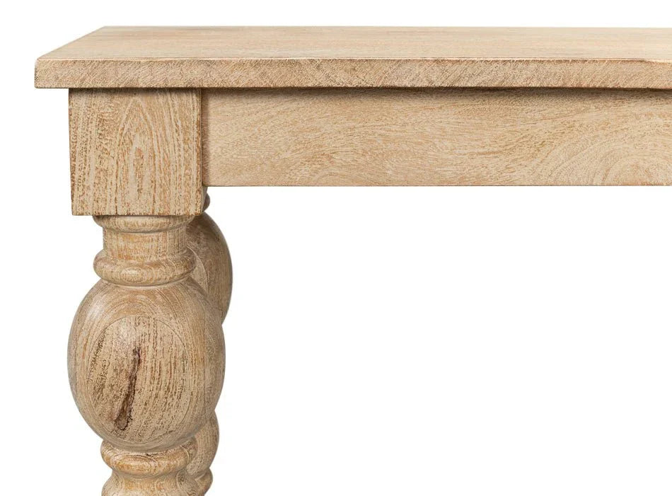 Jocelyn Wooden Rectangular Console Table - LOOMLAN - Sarreid - Console Tables