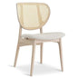 Joelma Boucle Cane Armless Side Chair - LOOMLAN - Urbia - Dining Chairs