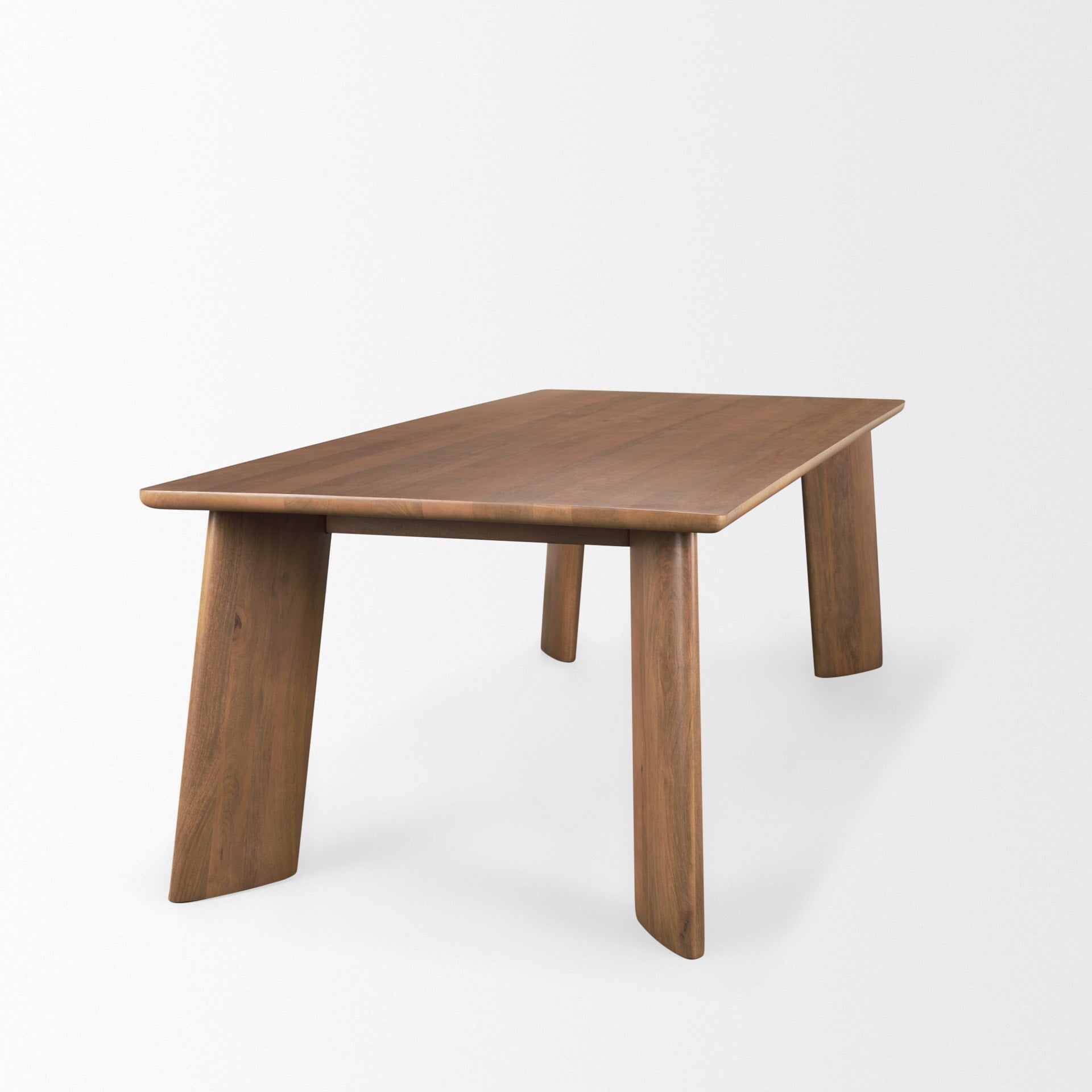 Jonan Wooden Rectangular Dining Table-Dining Tables-Mercana-LOOMLAN