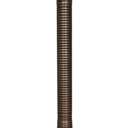 Joni Industrial Steel Base Round Bar Table - LOOMLAN - Noir - Bar Tables