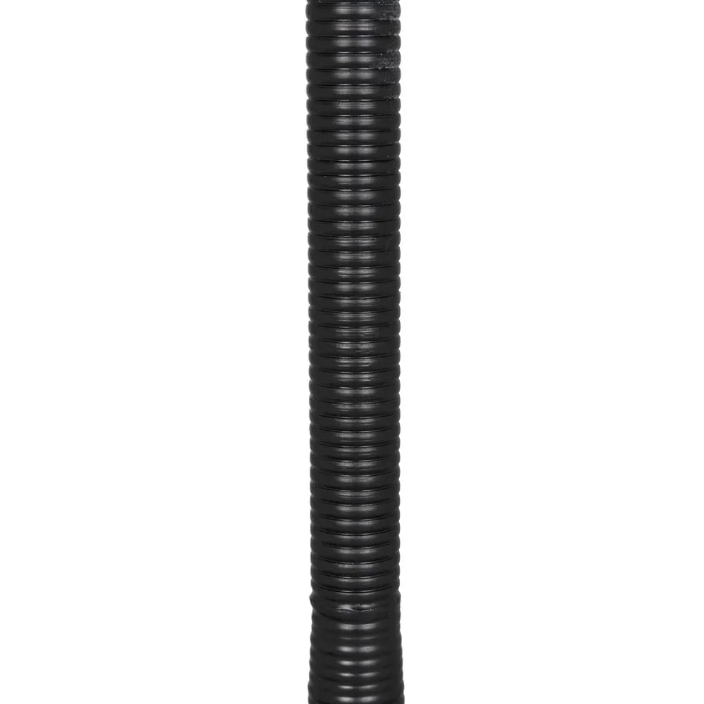 Joni Industrial Steel Base Round Bar Table - LOOMLAN - Noir - Bar Tables