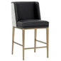 Joplin Leather Counter Stool - LOOMLAN - SUNPAN - Counter Stools