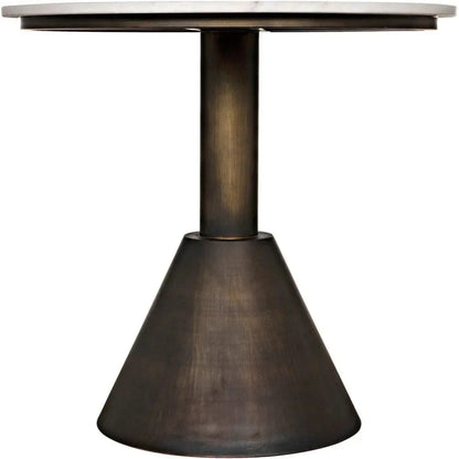 Joseph Side Table, Aged Brass - LOOMLAN - Noir - Side Tables