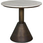 Joseph Side Table, Aged Brass - LOOMLAN - Noir - Side Tables