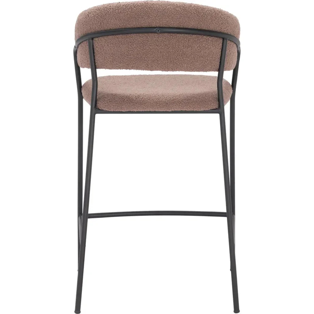 Josephine Counter Stool (Set of 2) Brown - LOOMLAN - Zuo Modern - Counter Stools