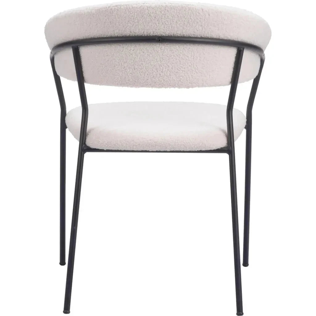 Josephine Performance Fabric Dining Chair 2PC - LOOMLAN - Zuo Modern - Dining Chairs
