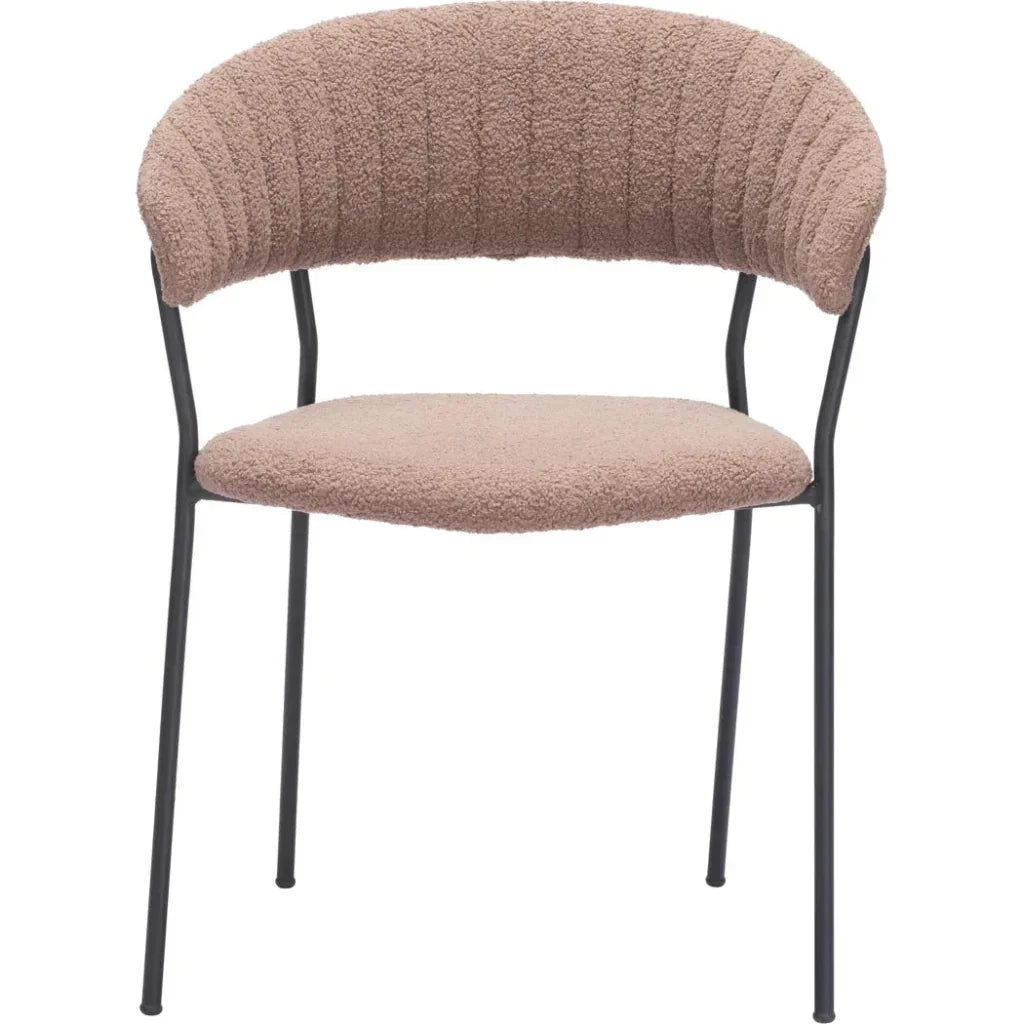 Josephine Performance Fabric Dining Chair 2PC - LOOMLAN - Zuo Modern - Dining Chairs