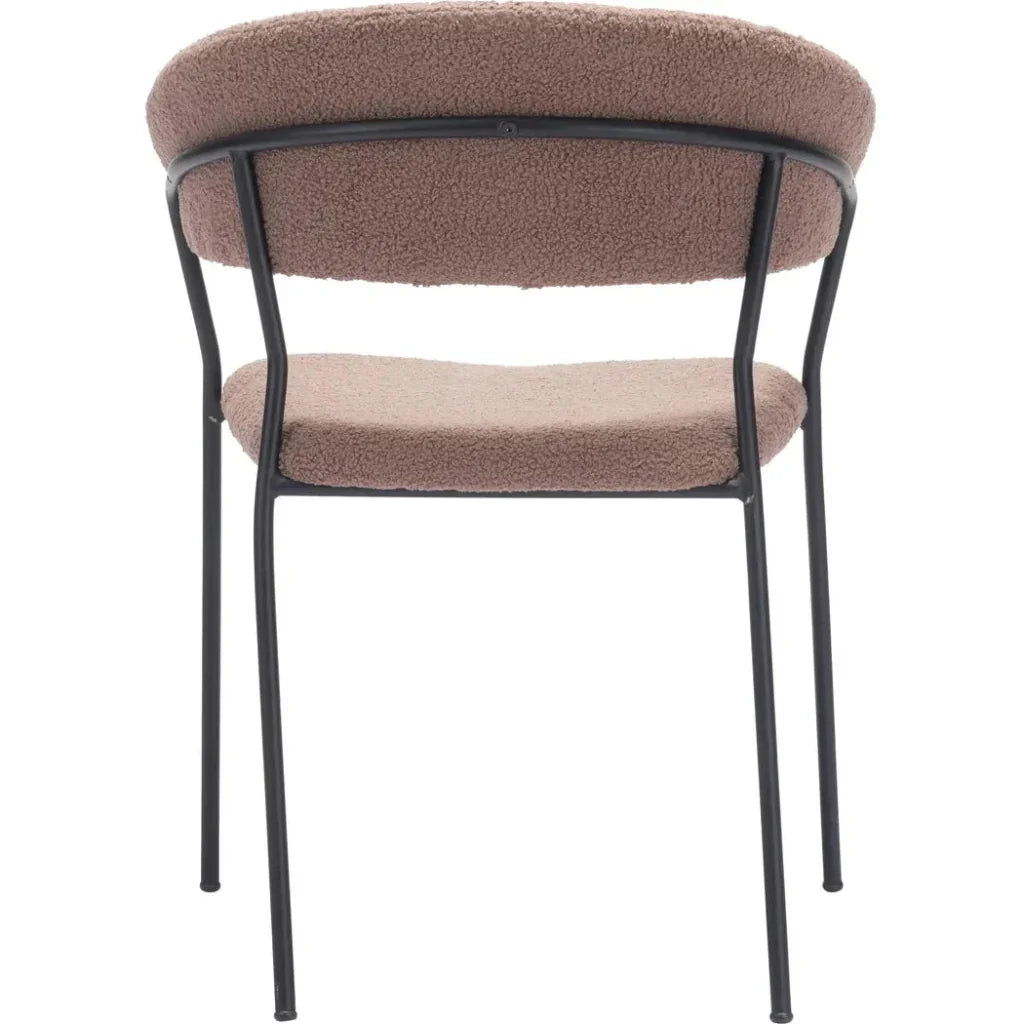 Josephine Performance Fabric Dining Chair 2PC - LOOMLAN - Zuo Modern - Dining Chairs