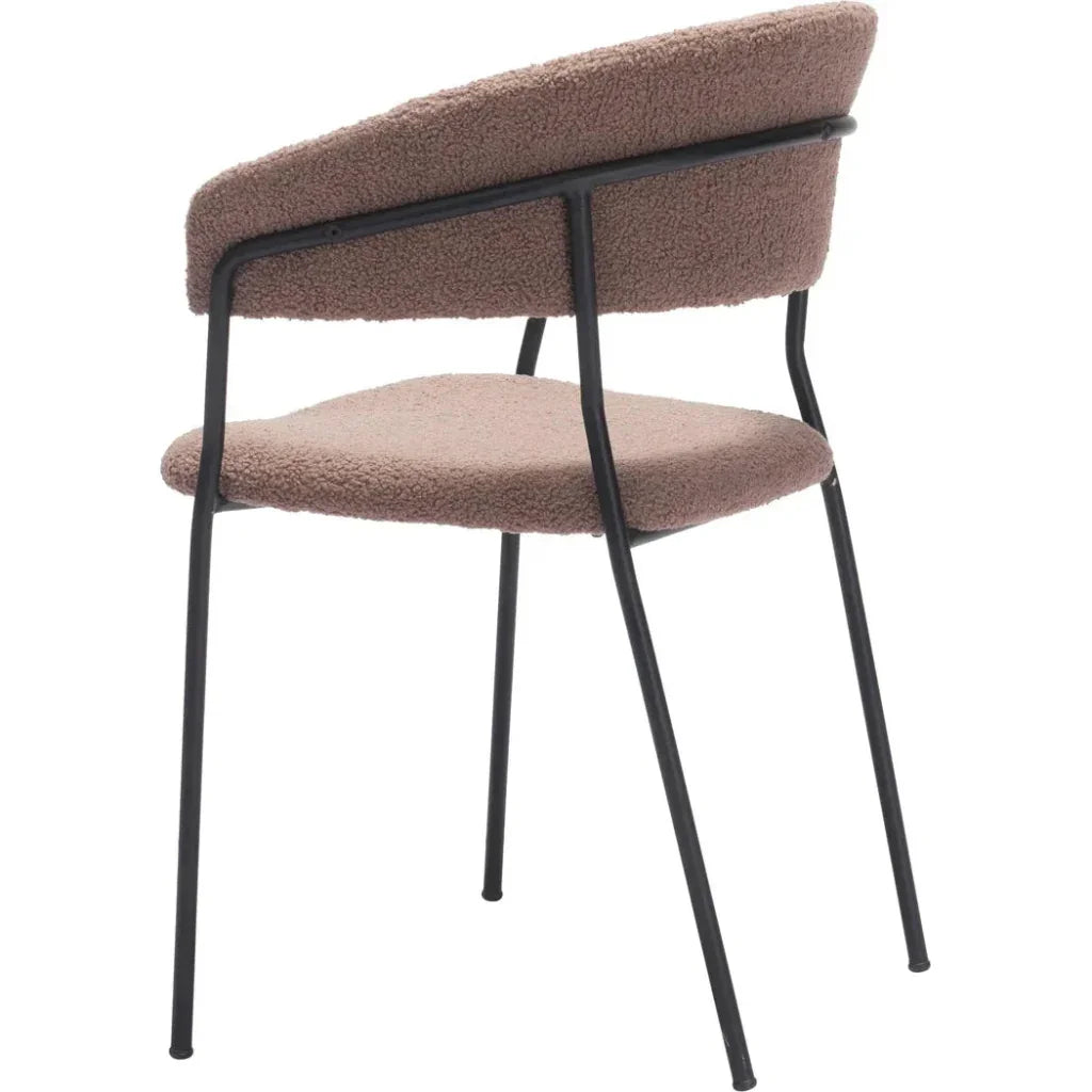 Josephine Performance Fabric Dining Chair 2PC - LOOMLAN - Zuo Modern - Dining Chairs