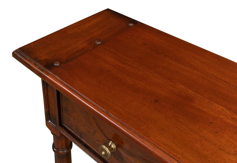 Josephson Wooden Rectangular Console Table - LOOMLAN - Sarreid - Console Tables