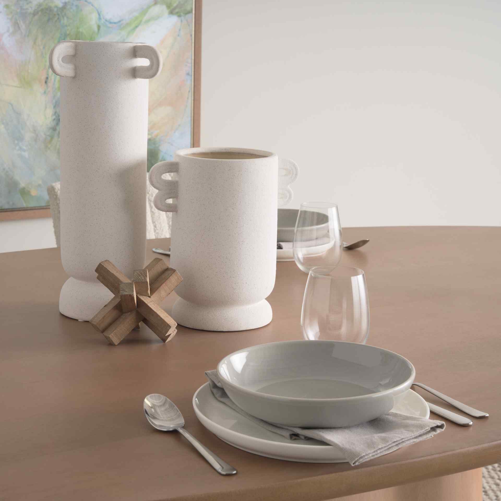 Jovani Wooden Oval Dining Table-Dining Tables-Mercana-LOOMLAN