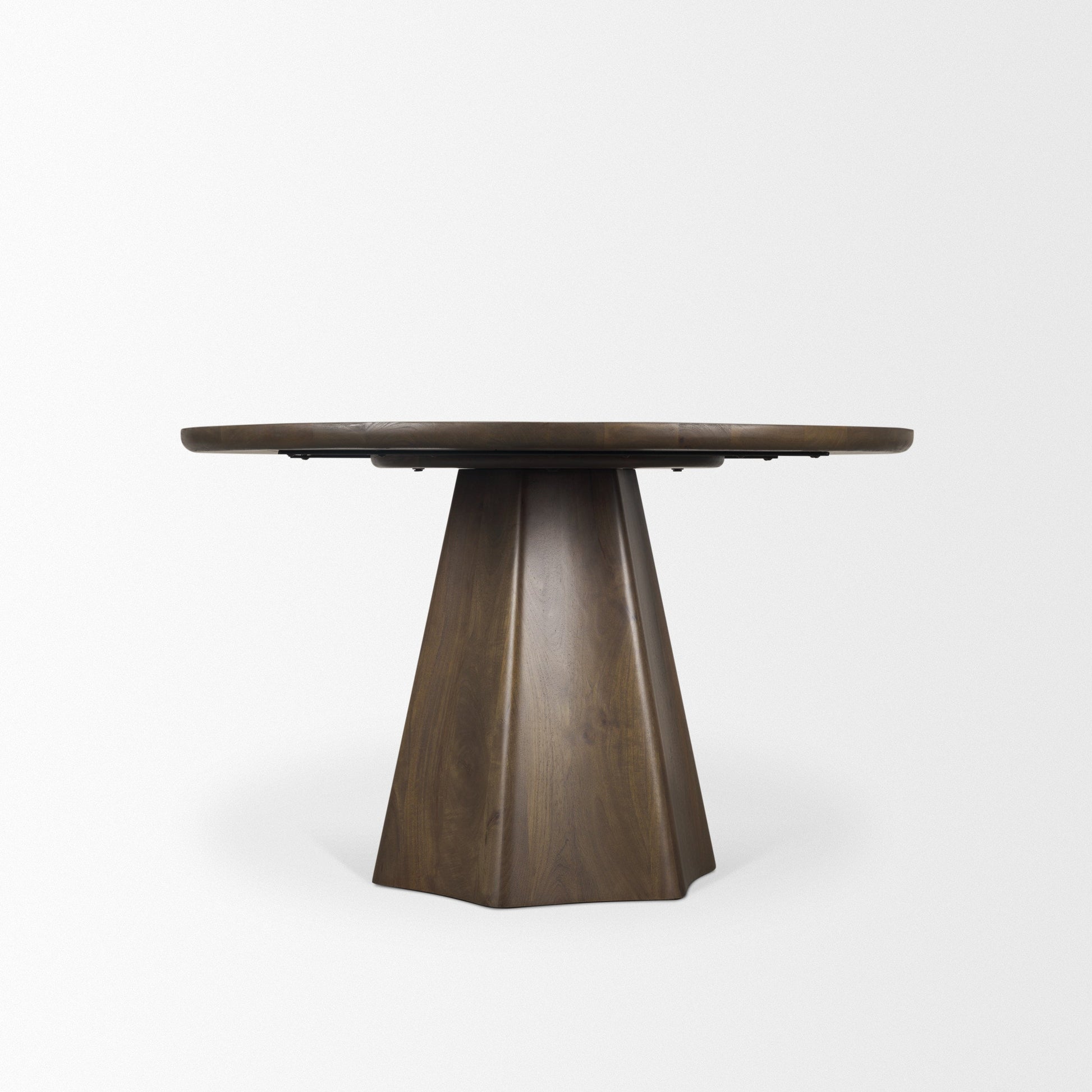 Jovani Wooden Round Dining Table-Dining Tables-Mercana-LOOMLAN