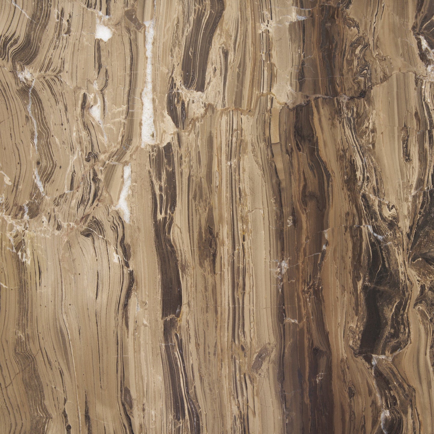 Jovia Cappuccino Marble Top Round Coffee Table