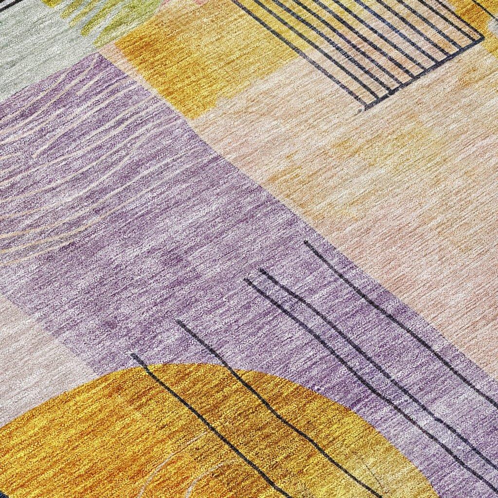 Jude Purple Washable Indoor-Outdoor Rug-Outdoor Rugs-LOOMLAN Rugs-LOOMLAN