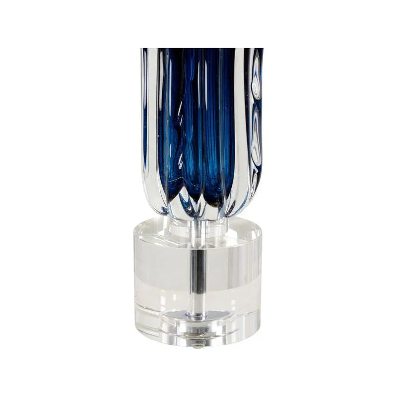 Judith Blue Glass Table Lamp - LOOMLAN - Wildwood - Table Lamps