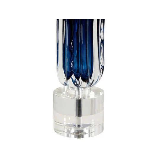 Judith Blue Glass Table Lamp - LOOMLAN - Wildwood - Table Lamps