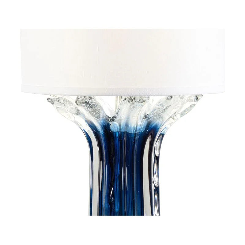 Judith Blue Glass Table Lamp - LOOMLAN - Wildwood - Table Lamps