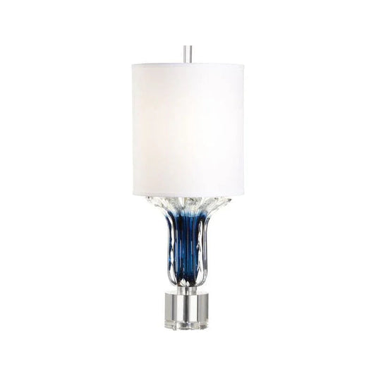 Judith Blue Glass Table Lamp - LOOMLAN - Wildwood - Table Lamps