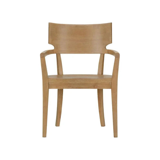 Juhl Natural Wooden Modern Arm Chair - LOOMLAN - Wildwood - Club Chairs