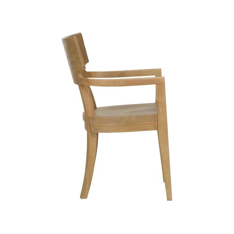 Juhl Natural Wooden Modern Arm Chair - LOOMLAN - Wildwood - Club Chairs