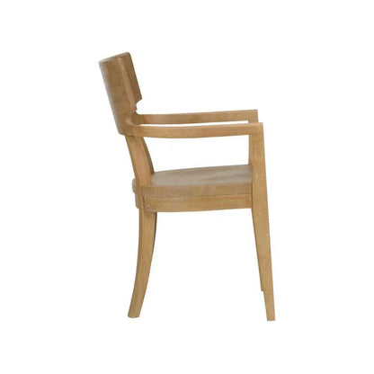 Juhl Natural Wooden Modern Arm Chair - LOOMLAN - Wildwood - Club Chairs