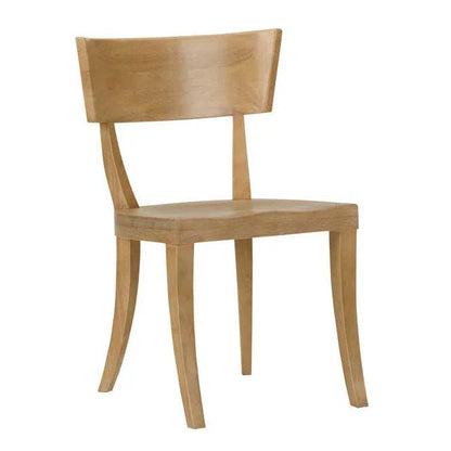 Juhl Natural Wooden Modern Armless Chair (Set of 2) - LOOMLAN - Wildwood - Dining Chairs