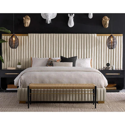 Jule Pendant Light Black Iron & Wood Finish - LOOMLAN - SUNPAN - Pendants