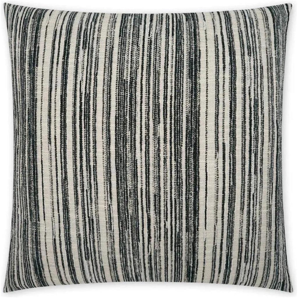 Julep Pepper Stripes Black Large Throw Pillow Insert - LOOMLAN - D.V. Kap - Throw Pillows