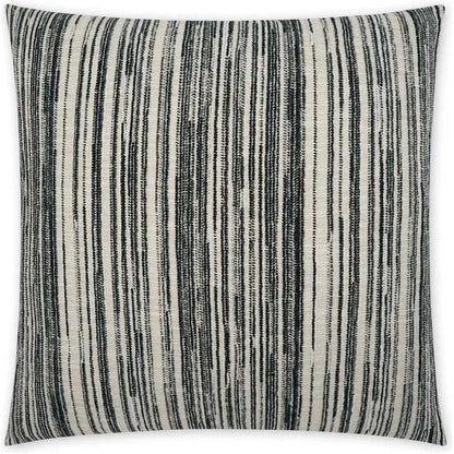 Julep Pepper Stripes Black Large Throw Pillow Insert - LOOMLAN - D.V. Kap - Throw Pillows