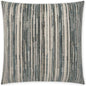 Julep Willow Stripes Taupe Large Throw Pillow Insert - LOOMLAN - D.V. Kap - Throw Pillows
