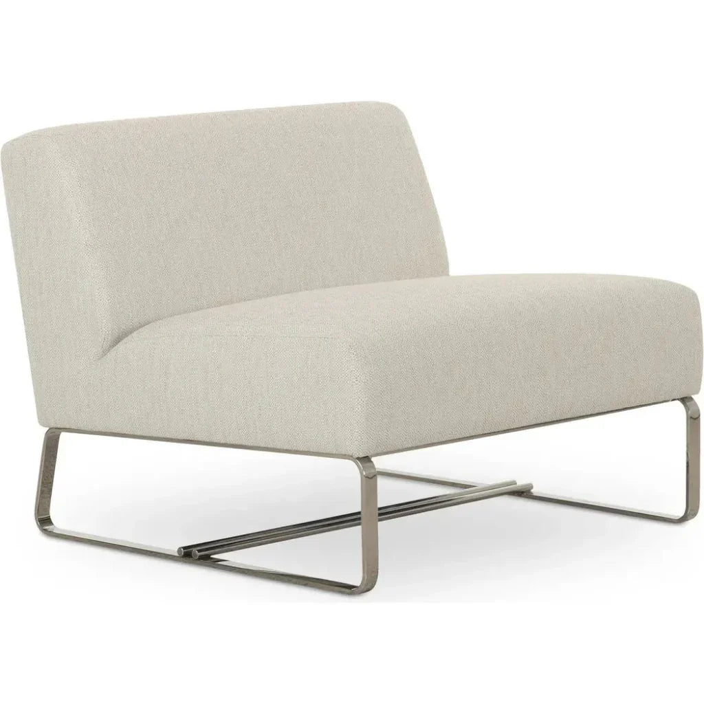 Jules Performance Fabric Outdoor Accent Chair Aluminium Leg-Outdoor Accent Chairs-Moe's Home-LOOMLAN