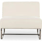 Jules Performance Fabric Outdoor Accent Chair Aluminium Leg-Outdoor Accent Chairs-Moe's Home-Off white-LOOMLAN