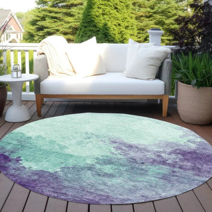 Julian Blue Washable Indoor - Outdoor Rug - LOOMLAN - LOOMLAN Rugs - Outdoor Rugs