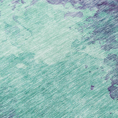 Julian Blue Washable Indoor - Outdoor Rug - LOOMLAN - LOOMLAN Rugs - Outdoor Rugs