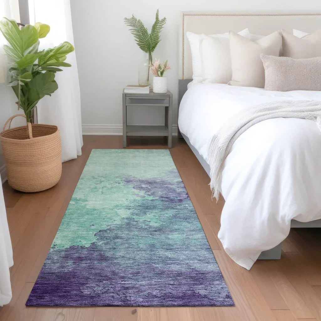 Julian Blue Washable Indoor - Outdoor Rug - LOOMLAN - LOOMLAN Rugs - Outdoor Rugs