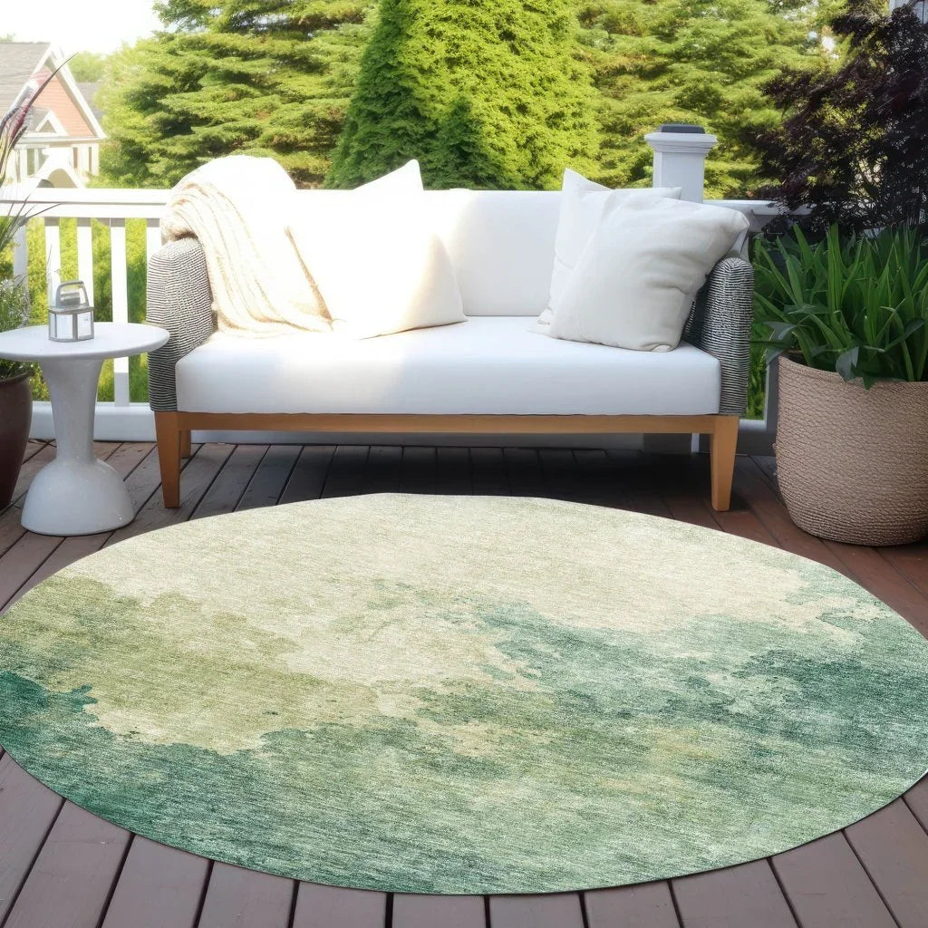 Julian Green Washable Indoor - Outdoor Rug - LOOMLAN - LOOMLAN Rugs - Outdoor Rugs