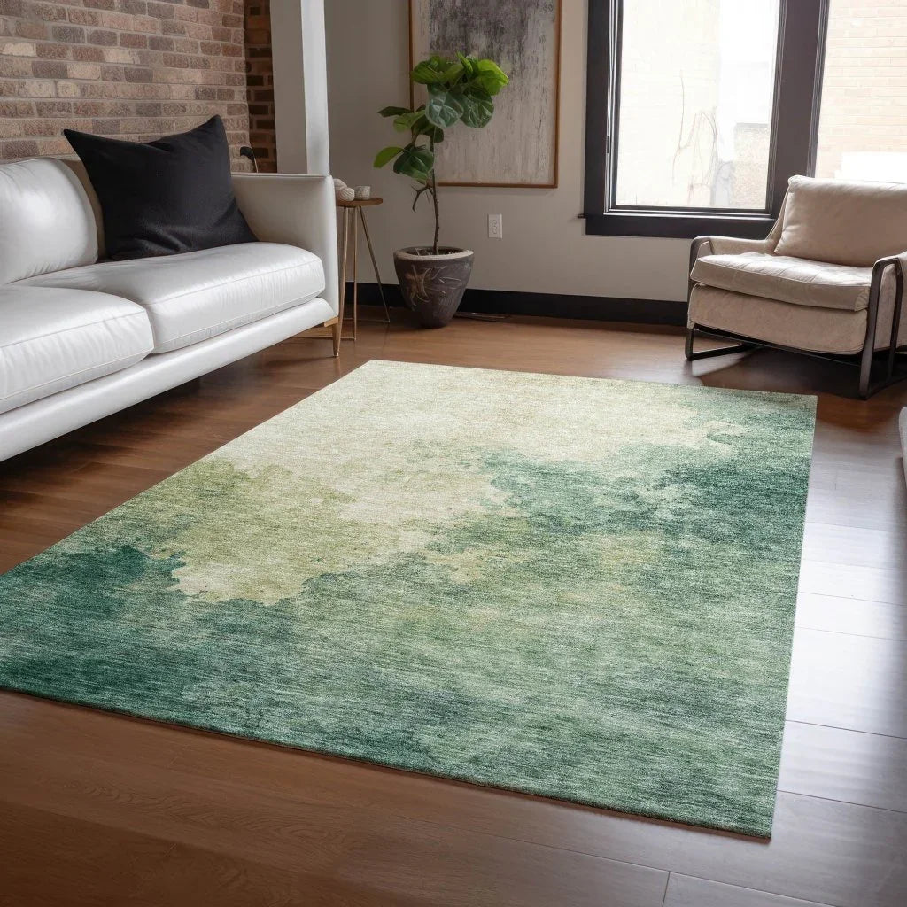 Julian Green Washable Indoor - Outdoor Rug - LOOMLAN - LOOMLAN Rugs - Outdoor Rugs