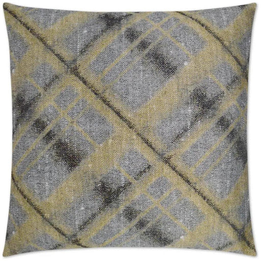 Julian Grey Throw Pillow With Insert - LOOMLAN - D.V. Kap - Throw Pillows