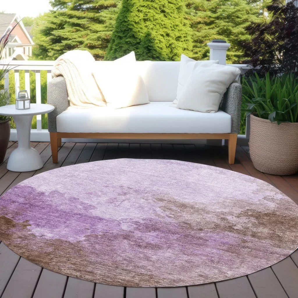 Julian Lavender Washable Indoor - Outdoor Rug - LOOMLAN - LOOMLAN Rugs - Outdoor Rugs