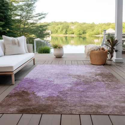 Julian Lavender Washable Indoor - Outdoor Rug - LOOMLAN - LOOMLAN Rugs - Outdoor Rugs