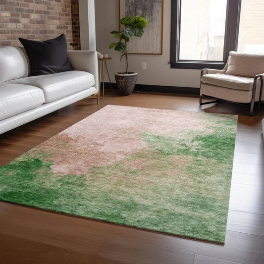 Julian Pink Washable Indoor - Outdoor Rug - LOOMLAN - LOOMLAN Rugs - Outdoor Rugs