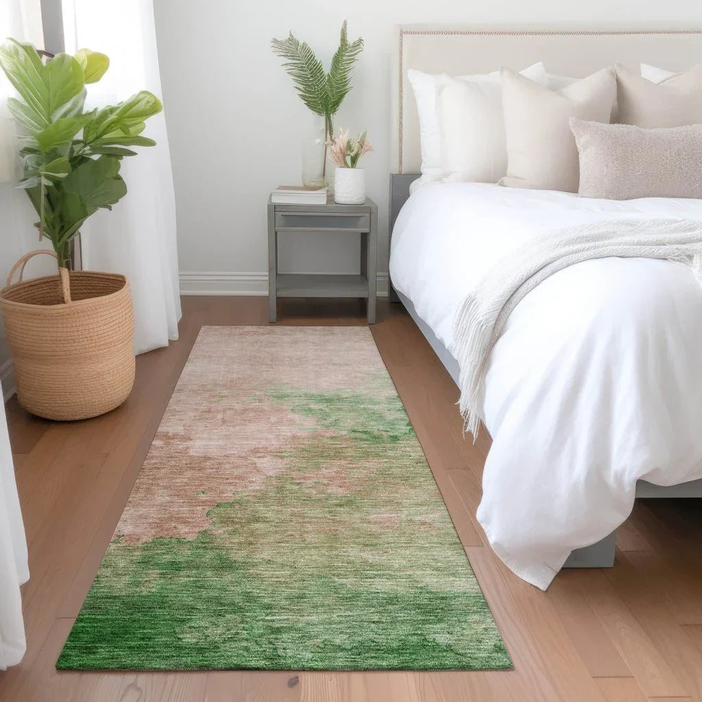 Julian Pink Washable Indoor - Outdoor Rug - LOOMLAN - LOOMLAN Rugs - Outdoor Rugs